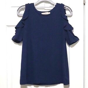 LOFT cold shoulder top